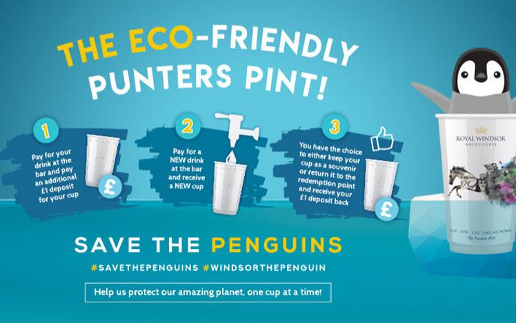 Eco friendly promo, save the penguins